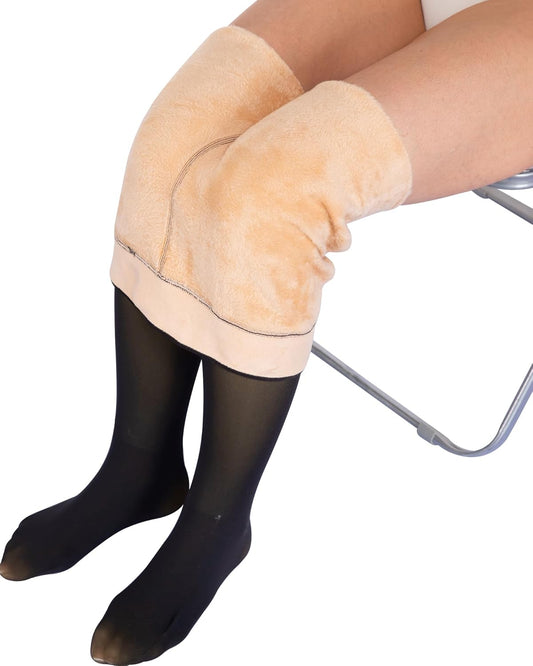 Winter Warm Fleece Lined Leggings Women,Thick Thermal Velvet Tights