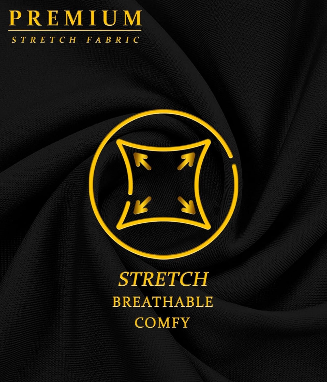 Women'S Premium Nylon Ponte Stretch High Waist Pencil Suit Skirt below Knee