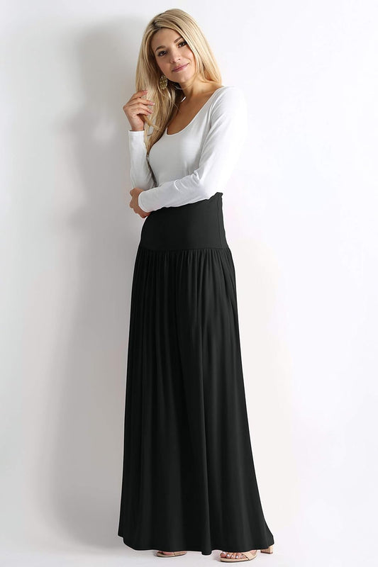Maxi Skirts for Women Ankle Length Skirt Casual Long Skirt High Waisted Maxi Skirt Reg and plus Size Skirt Long Skirt