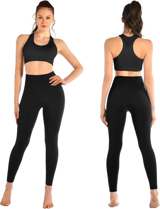 High Waisted Leggings for Women, Buttery Soft Workout Yoga Leggings