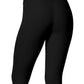 High Waist Mini Flared Leggings for Women, Tummy Control Casual Flare Yoga Pants for Yoga Workout Gym