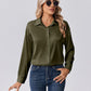 Womens Tops Long Sleeve Satin Silk Button down Shirts Casual Business Dressy Blouses Fall Clothes