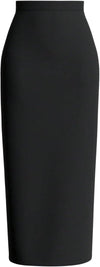 Women'S High Waist Long Pencil Skirt Work Slim Bodycon Skirts Party Club Night Out