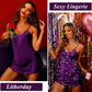 Women'S 3 Pack Satin Nightgown Silk Mini Slips Sexy V Neck Negligee Lingerie Dress Chemise Nightwear