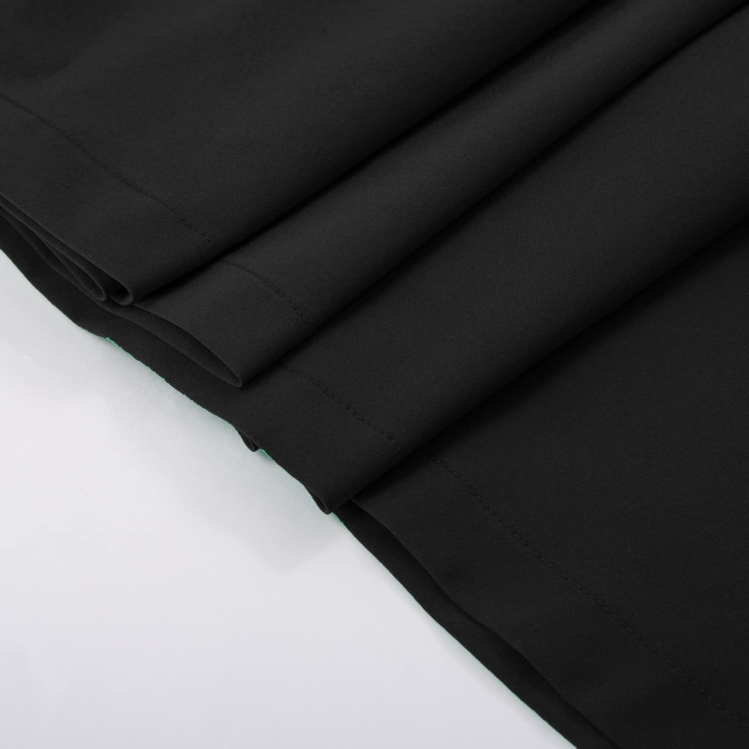 Women'S Vintage High Waist Pleated Midi A-Line Skirt with Pockets