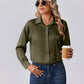 Womens Tops Long Sleeve Satin Silk Button down Shirts Casual Business Dressy Blouses Fall Clothes