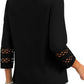 3/4 Length Sleeve Womens Tops and Blouses Dressy Casual Crewneck T Shirts Fashion Clothes Loose Fit Trendy