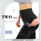 Leggings with Pockets for Women 2 Packs,Women'S High Waisted Yoga Leggings Gym for Workout