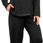 Women'S Pajama Set 2025 Lounge Sets Long Sleeve Sleepwear Soft 2 Piece Pjs with Pockets