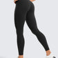 Womens Butterluxe Workout Leggings 25 Inches - High Waisted Gym Yoga Pants with Pockets Buttery Soft