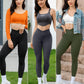 Leggings for Women with Pockets Yoga Pants for Women High Waisted Crossover Workout Leggings Lounge Yoga Pants