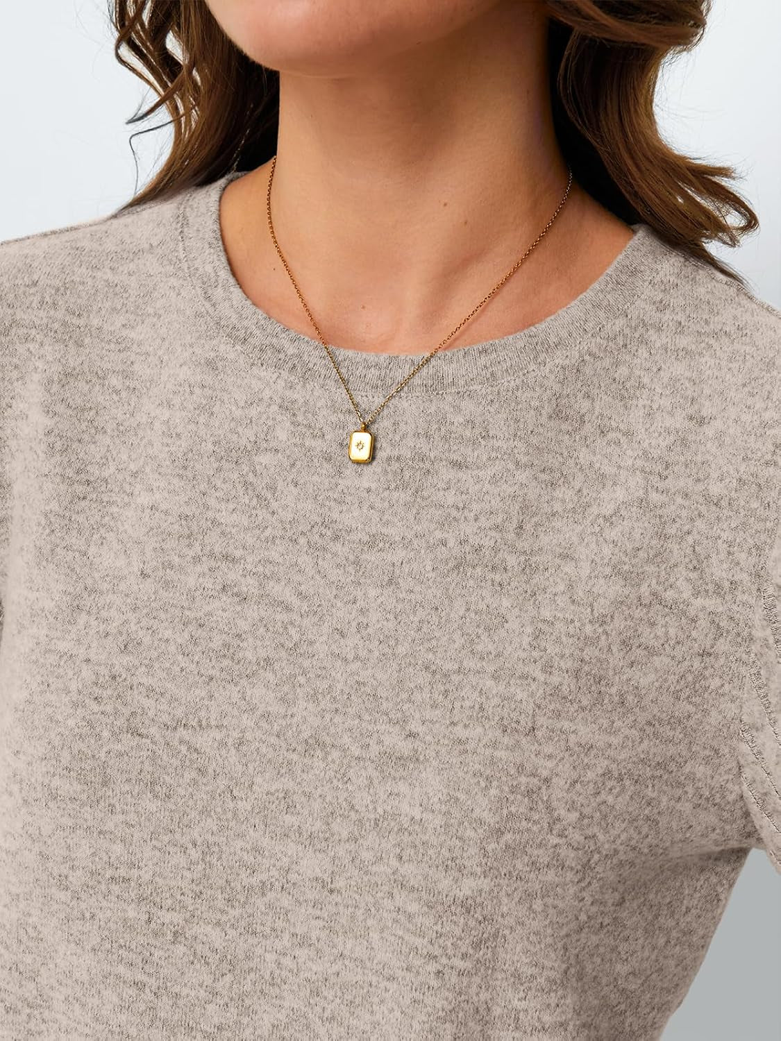 Womens Tops Summer Sweater Long Tunic Dressy Casual Blouses Business Cute Trendy Short Sleeve Shirt 2025