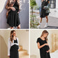 Womens Nightgown Soft Sleepwear Pleated Sleepshirt Sleep Dress Short Sleeve Nightdress S-3XL