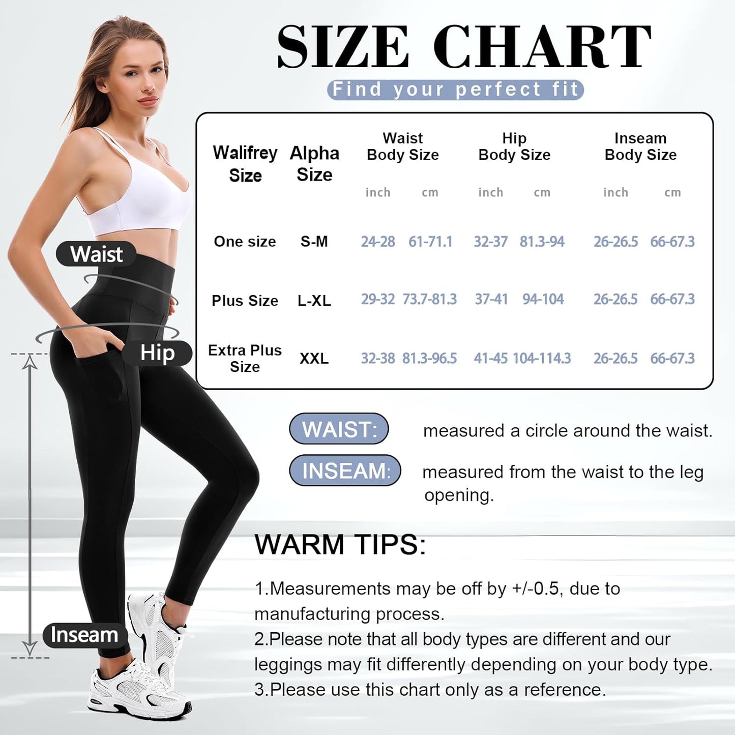 Leggings with Pockets for Women 2 Packs,Women'S High Waisted Yoga Leggings Gym for Workout