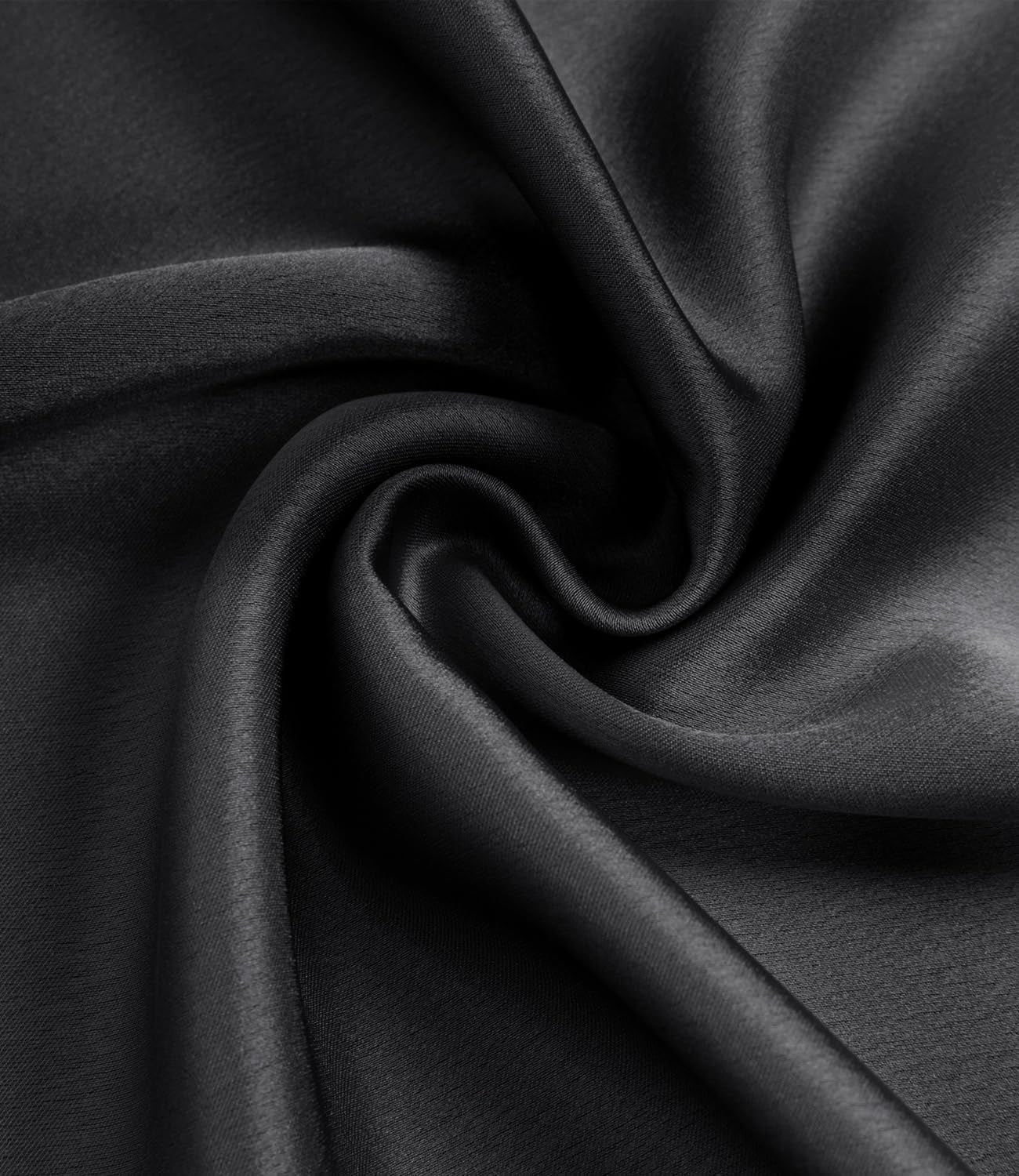 Womens Satin Silk High Waist Slit Midi Skirt Elastic Waistband Midi Skirts for Women