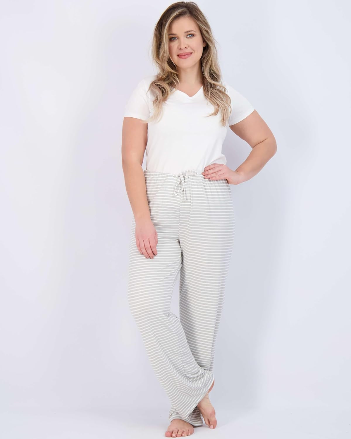 3 Pack: Women’S Ultra-Soft Comfy Pajama Lounge Pants Sleepwear (Available in plus Size)