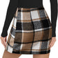 Plaid Skirts for Women, Pencil Mini Skirts for Women High Waist Bodycon Christmas Holiday Fall Winter Skirts 2025 Trendy