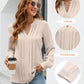 Women'S Dressy Casual Blouses Business Work Tops Long Sleeve V Neck Pleated Shirts 2025 Fall Outfits