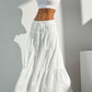 Women'S Boho Skirt Flowy Flared Ruffle Summer Long Maxi Skirts Going Out Outfits