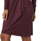Women'S Long Sleeve Classic Wrap Dress (Available in plus Size)