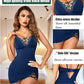 Women Sexy Nightgown Lace Babydoll Chemises V-Neck Modal Sleepwear Full Slip Side Slit Sleep Dress XS-XXL