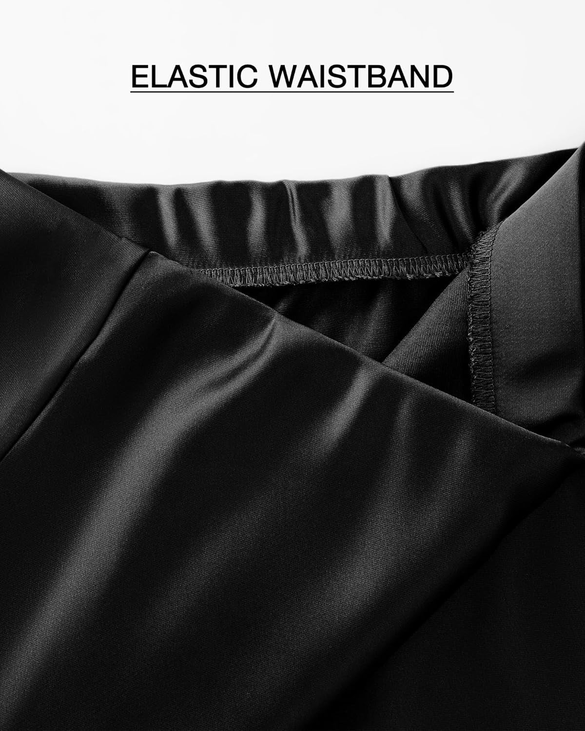 2025 Womens Summer Fall Long Satin Skirt Silk Elegant High Waist Cocktail Party Wedding Flowy A-Line Midi Skirts