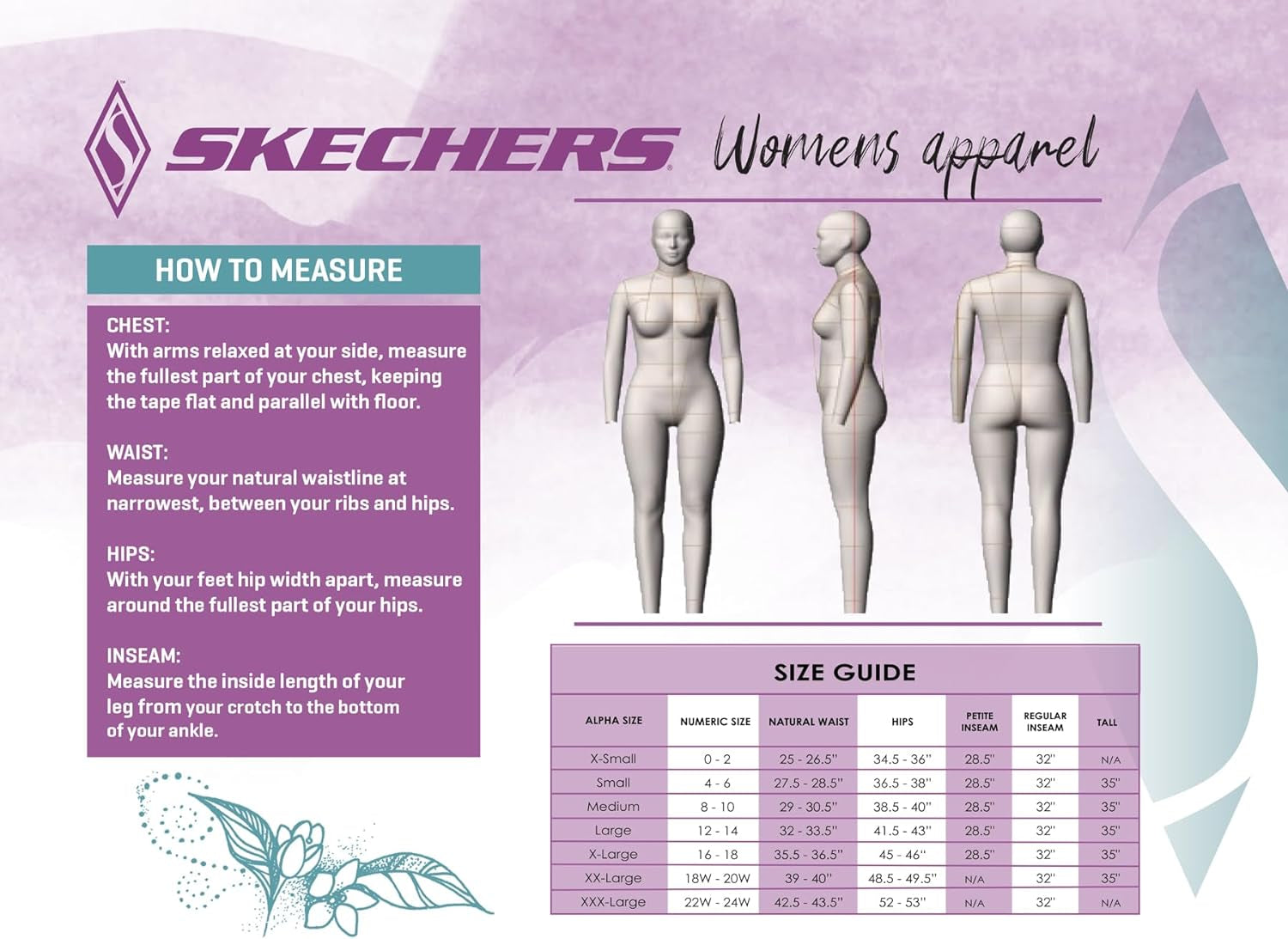 Womens Go Walk Pant Leggings, Bold Black, Xx-Large Tall US