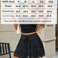Mini Skirt Women'S Mesh Ruffle Y2K Skirts Multi-Layer Flowy Lingerie Skirt