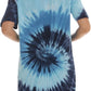 Short Sleeve Tie Dye Nightgown for Women