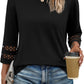 3/4 Length Sleeve Womens Tops and Blouses Dressy Casual Crewneck T Shirts Fashion Clothes Loose Fit Trendy