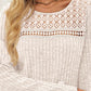 Womens Long Sleeve Dresses Casual Fall Sweater Dress Work Winter Fashion 2025 Crew Neck Lace Mini Dressy Sexy Clothes
