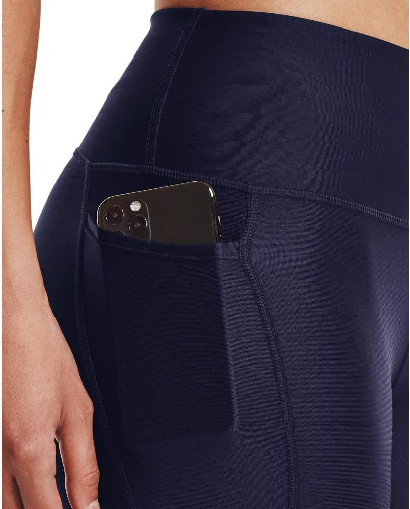 Womens Heatgear Armour High Waisted Ankle No-Slip Leggings