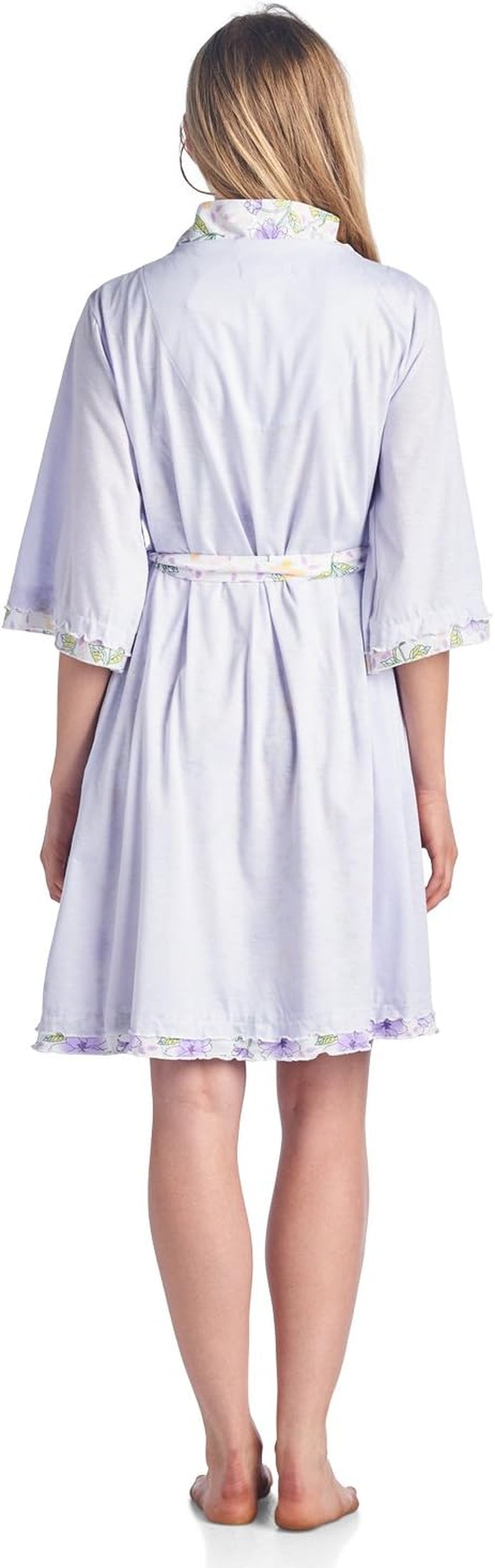 Women'S Sleepwear 2 Piece Nightgown and Robe Set