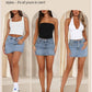 Women’S Denim Jean Skirt Mini Y2K Low Waisted Casual Cute Skirts with Pockets