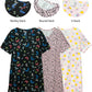 3 Pack Nightgowns for Women Short Sleeve Night Gown Soft Sleep Shirts Women'S Sleepwear Print Sleep Dress