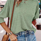 Women'S 2025 Fashion Tops 3/4 Sleeve T-Shirts Cute Crewneck Basic Business Tees Blouses
