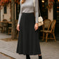 Long Skirts for Women Flowy Elastic High Waist Midi A-Line Skirt for 2025 Casual Boho Trendy