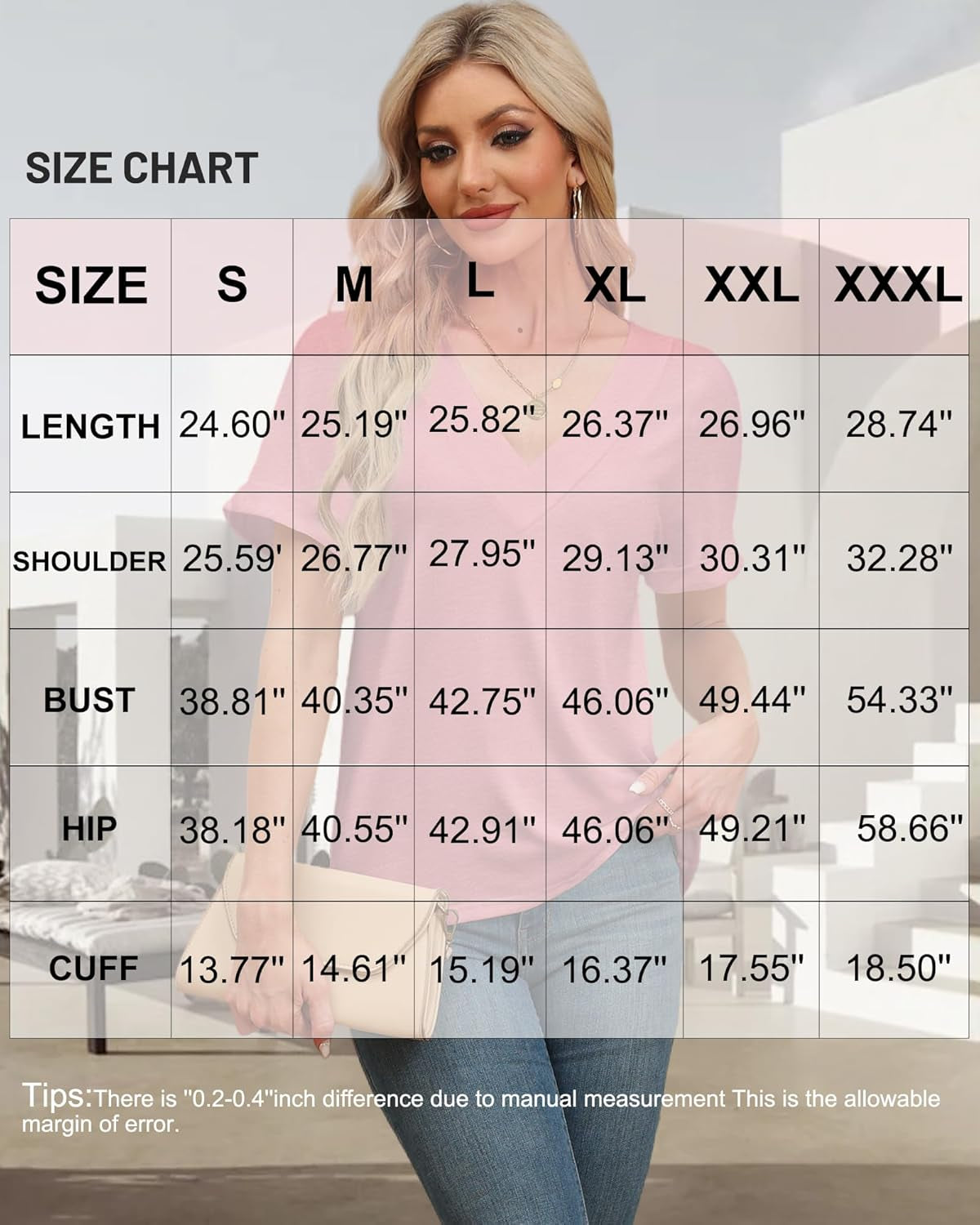 T Shirts Short Sleeve V Neck Tees Womens Tops Beach Vacation Fashion Clothes 2025 Casual Summer Spring Fall Outfits