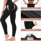 4 Pack High Waisted Leggings for Women - No See through Tummy Control Cycling Workout Yoga Pants Reg & Plus
