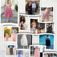 Tulle Skirts for Women a Line Fairy Tiered Skirt Midi Length High Elastic Waist Long Skirt