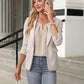 Womens Dressy Business Casual Tops Work Trendy Short Sleeve Shirts Summer Cute Pleated Blouses