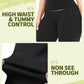 Leggings for Women plus Size-High Waisted L-XL-6XL Tummy Control Soft Yoga Pants for Workout Running