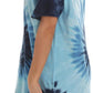 Short Sleeve Tie Dye Nightgown for Women