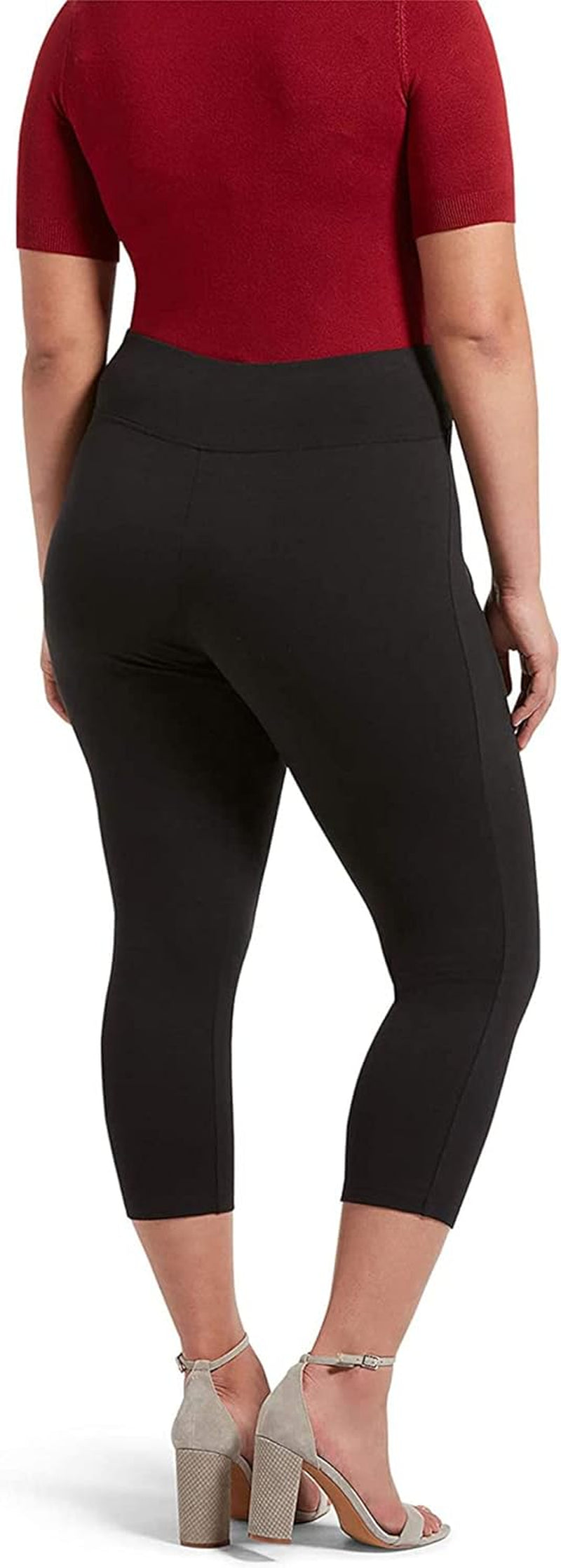 Women'S Cotton Blackout Capri Legging