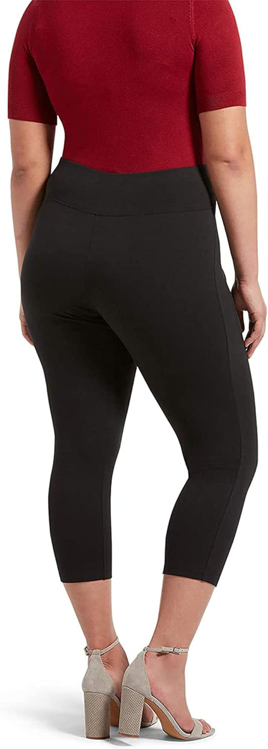 Women'S Cotton Blackout Capri Legging
