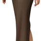 Women'S 2025 Fall Maxi Pencil Skirt High Waisted Slit Work Office Trendy Long Skirts Business Casual Outfits