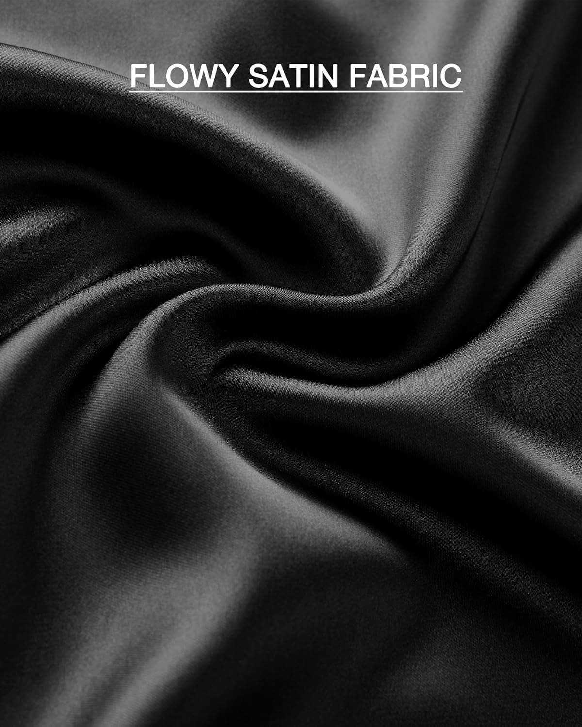 2025 Womens Summer Fall Long Satin Skirt Silk Elegant High Waist Cocktail Party Wedding Flowy A-Line Midi Skirts