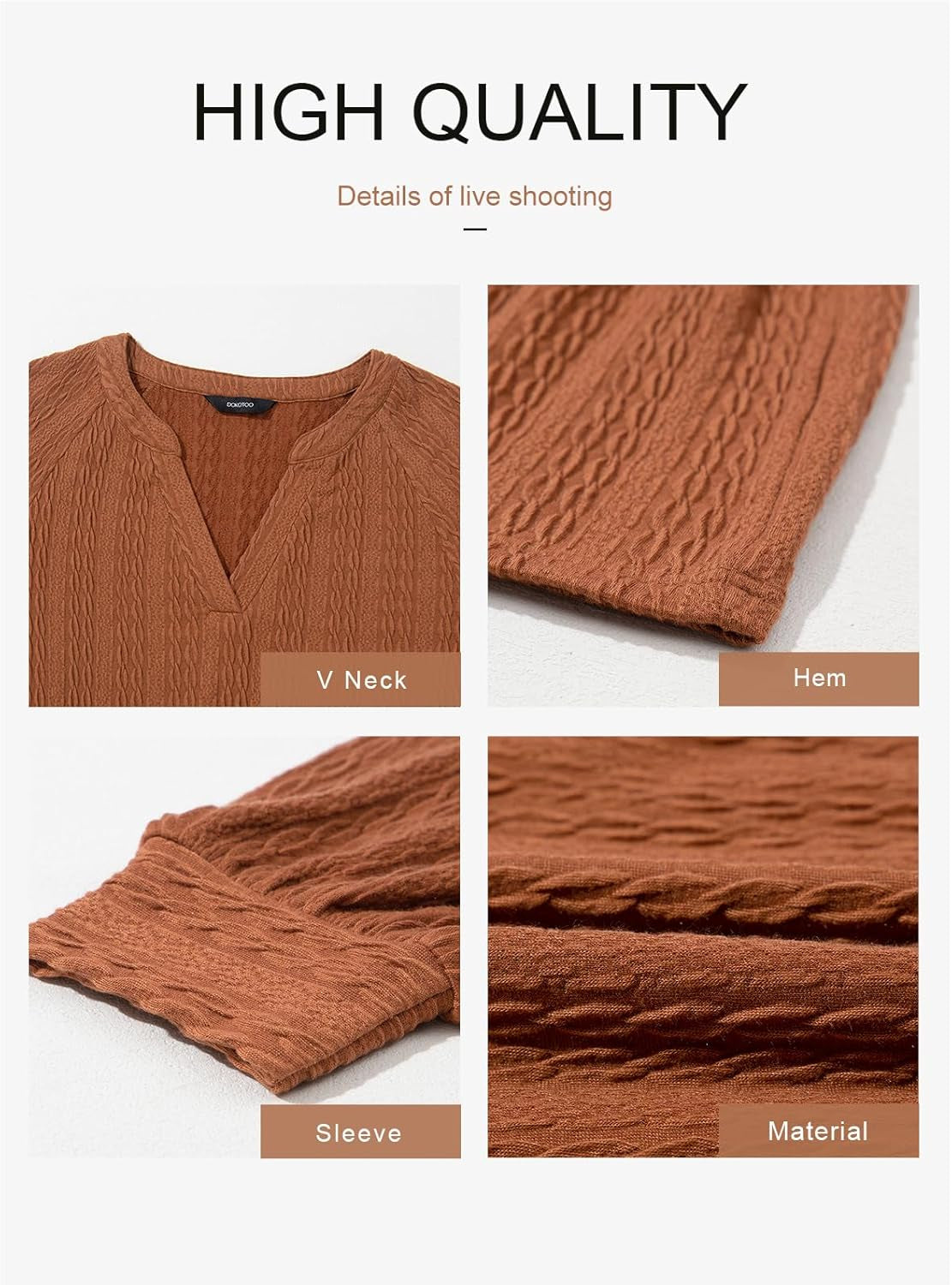 Fall Dresses for Women 2025 Long Sleeve V Neck Textured Casual Lightweight Tiered Ruffle A-Line Mini Babydoll Dress