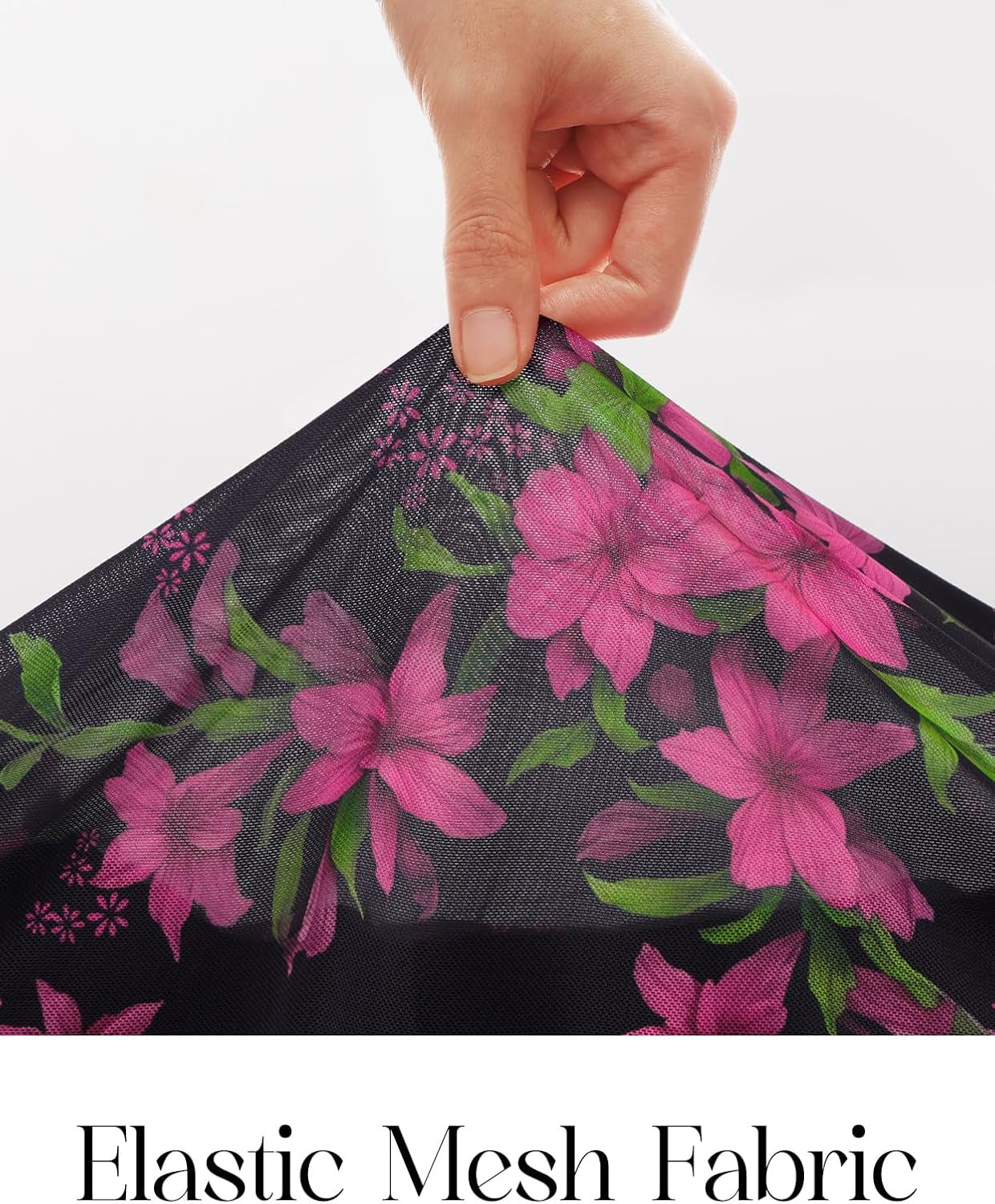 Women'S Long Sleeve Fall Wedding Guest Dress 2025 Crewneck Floral Flowy Mesh Cocktail Maxi Dresses