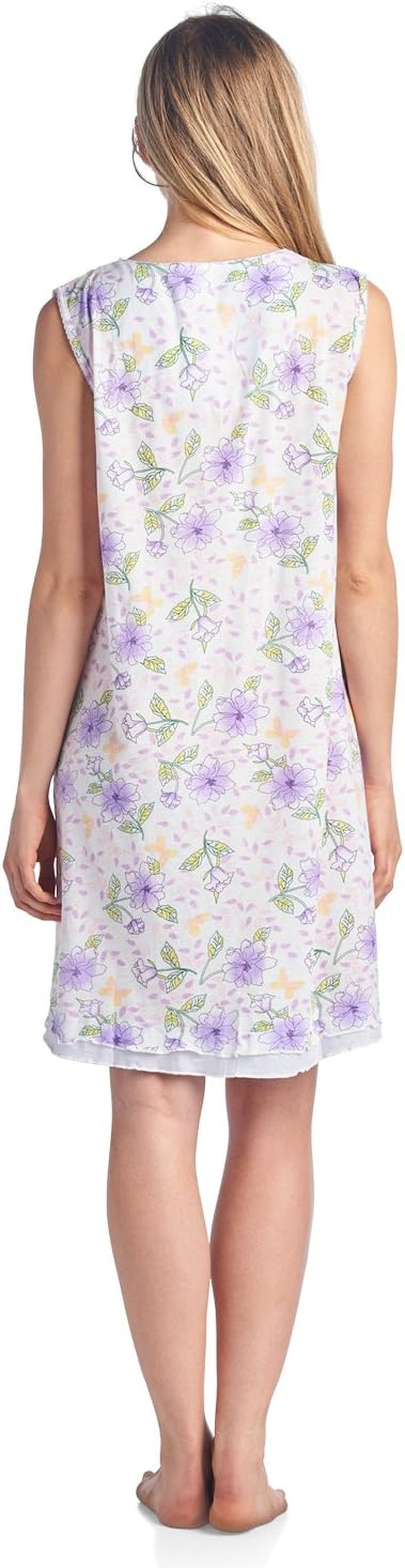 Women'S Sleepwear 2 Piece Nightgown and Robe Set